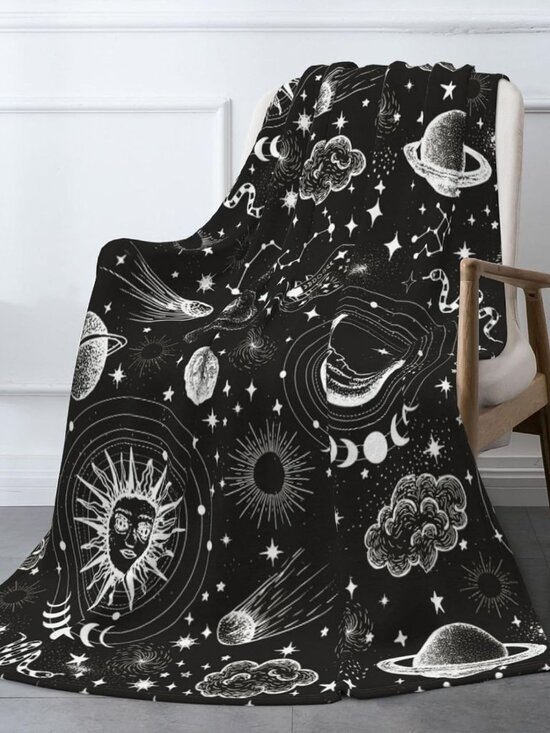 Other - Moon Blanket 60"x50" Gothic Blankets Witchy Blankets Witchy Gifts for Women